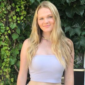 Lilac Purple Tube Top